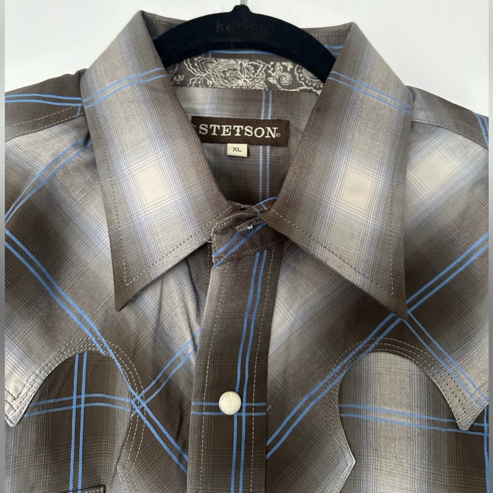 Stetson Pearl Snap Button Down - Picture 4 of 7
